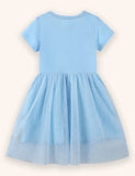 Blue Unicorn Tulle Dress