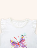 Butterfly Printed T-shirt Set