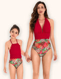 Leaves Family Matching Swim Suit