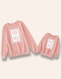 Valentine's Day MAMA & MINI Printed Sweatshirt