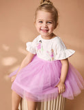 Fairy Printed Tulle Dress