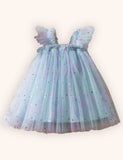 Butterfly Wings Flying Sleeves Tulle Princess Dress