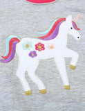 Unicorn Appliqué Sweatshirt