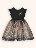 Printed Tulle Princess Dress