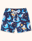 Cartoon Printed Swimming Trunks