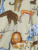 Animal Full Printed Pajamas - Mini Taylor