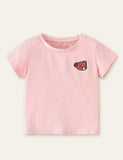 Bear Embroidered T-shirt - Mini Taylor