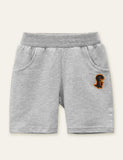 Dinosaur Cute Embroidered Shorts - Mini Taylor