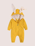 Easter Long Ear Bunny Hoodie Romper - Mini Taylor