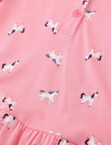 Full Printed Unicorn Polo Dress - Mini Taylor