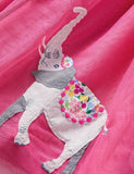 Elephant&Tree Applique Tulle Dress