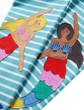 Mermaid Appliqué Leggings - Mini Taylor