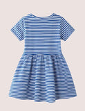 Rainbow Striped Dress - Mini Taylor