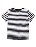 Striped Elephant T-shirt - Mini Taylor