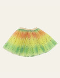 Today Only - Rainbow Star Mesh Skirt - Mini Taylor