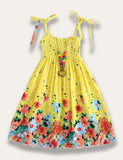 Bohemian Print Family Matching Dress - Mini Taylor