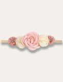 Colorful Flower Artificial Flower Headband - Mini Taylor