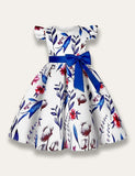 Floral Print Party Dress - Mini Taylor