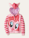 Rainbow Unicorn Wings Hooded Zip Jacket - Mini Taylor