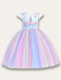 Unicorn Rainbow Dress - Mini Taylor